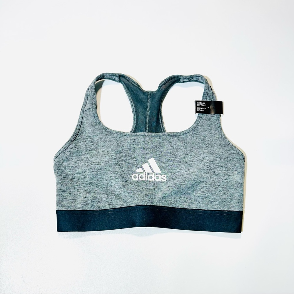 Adidas sports bra Power React Medium Support sports bra New women Size S small